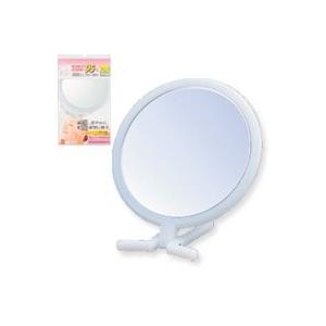 BE CLEAR 丸型 プロ仕様 鏡 折立ハンドミラーL YBC-1000 メイク用鏡 鏡 かがみ ...