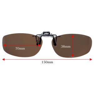 メガネの上からサングラス ゴルフ 釣り クリッ...の詳細画像4