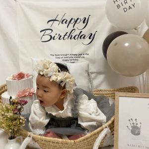 誕生日 飾り付け ナチュラルでおしゃれ タペス...の詳細画像2