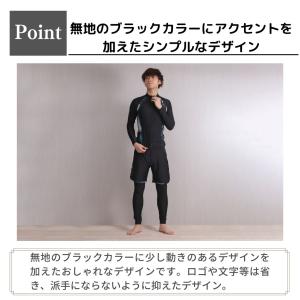 ラッシュガード メンズ 【バイカラーがおしゃれ...の詳細画像2