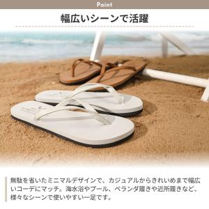 ビーチサンダル 薄型 【見た目はスマート、履き...の詳細画像4
