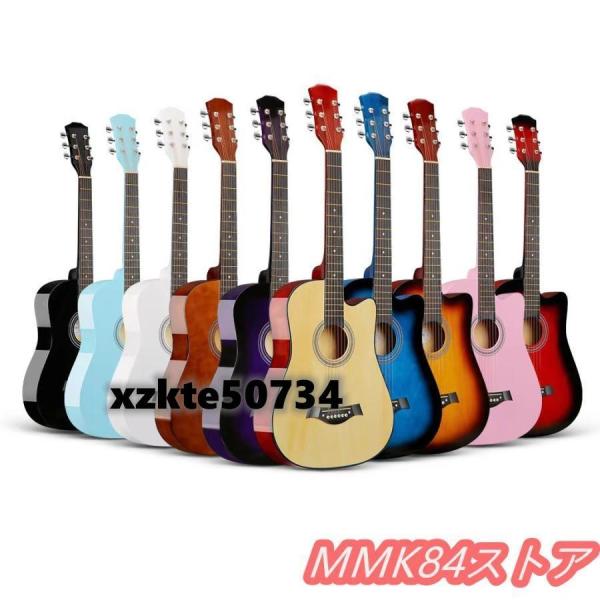 アコースティックギター 初心者 ギター 練習 おしゃれ 練習用 初心者用 アコギ 入門