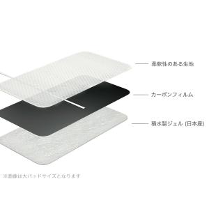 交換用パッド ジェルパット 特大 白 2枚セッ...の詳細画像3