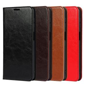 Xperia10 VI スマホケース エクスペリア SO-52E SOG14 カバー 手帳型ケース 本革 マグネット無し 磁気不良防止