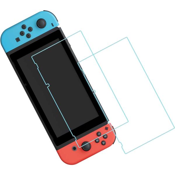 2枚入り Nintendo Switch スイッチ 用 ブルーライトカット 保護フィルム 液晶保護