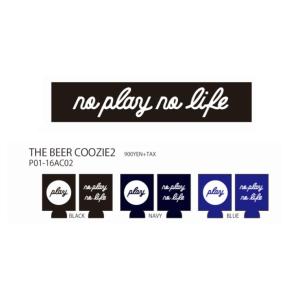 P01 PLAY THE BEER COOZIE2 プレイ クージードリンクカバー｜loveandhate