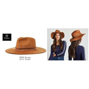 BRIXTON * ELLA FEDORA ブリクストン　帽子 HAT ハット　COFFEE 　茶色...