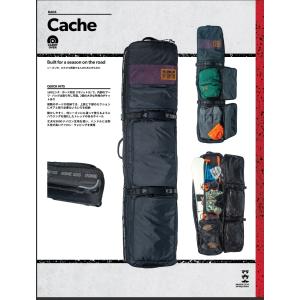 ROME CACHE BAG 23-24  ボードケース　ハードケース　旅行用　バッグ　ローム コニタン SNOWBOARD スノーボード　スノボ  2024｜loveandhate