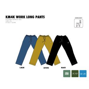 KM4K WORK LONG PANTS パンツ　2024 S/S 24 SS カモシカ 鹿 スノー スノーボード　スノボ｜loveandhate