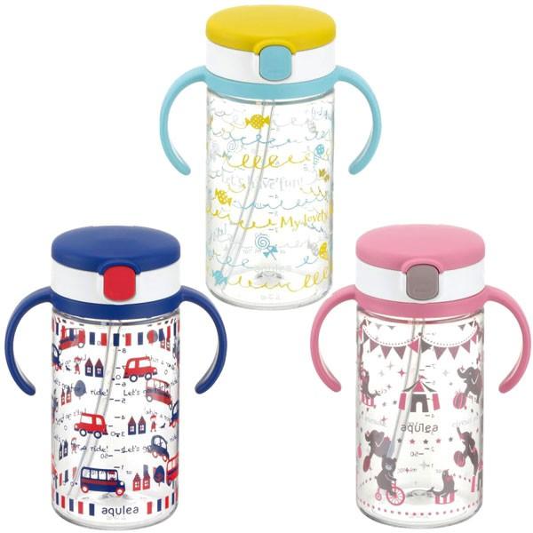 リッチェル アクリア おでかけストローマグR 320ml ネイビーブルー(NB) ピンク(P)  イ...