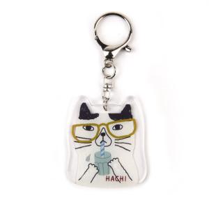 送料無料 犬猫柄 キャラクター キーホルダー ...の詳細画像4