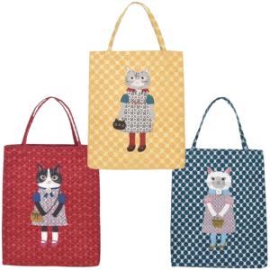 送料無料 モコモコとした柔らかな肌触り スクエアバッグ シェニールジャガード 贅沢な刺繍 猫 パーラーすずらん堂 猫柄 キャラクター クスグル Kusuguru A倉庫
