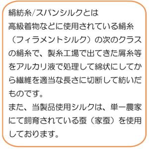 日本製 肌に優しい 肌側最高級シルク 選べる圧...の詳細画像3