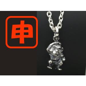 シルバーアクセサリー】18金製のヤモリペンダントトップ【和柄