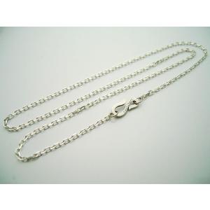 シルバー チェーンネックレス フック式*5 cs044-4mm-1.jpg