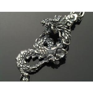 シルバーアクセサリー】画龍ペンダントトップ【送料無料】 : シルバー