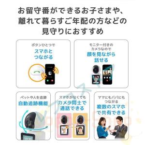 防犯カメラ 家庭用 小型 1台2役 600万画...の詳細画像4
