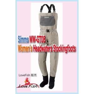 女性用ウェーダーならSimms WW-GT08 Women's Headwaters Stockingfoots税/国際送料込み｜lovefish