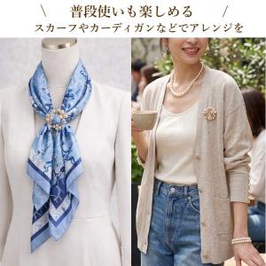 パールブローチ レディース 結婚式 卒業式 入...の詳細画像4
