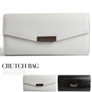 クラッチバッグ 結婚式 大きめ パーティーバッグ