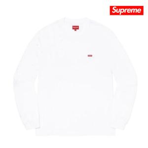 国内正規品 シュプリーム ロンT スモールボックスロゴ 長袖Tシャツ カットソー
