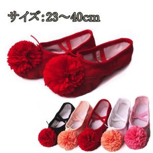 バレエダンス用　大きいサイズ　ダンスシューズ　レディース　キッズ　フェイクレザー　靴　シューズ　軽量　ジャズダンス