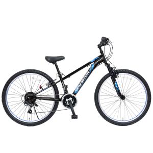 自転車26インチ シマノ18段変速 フロントサ...の詳細画像1