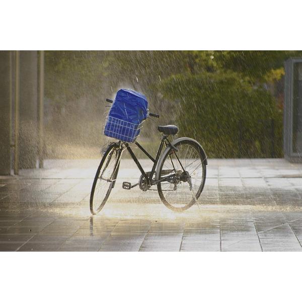 雨よけカバー ＲＣ−３６−２ ブラック ブルー 鞄 カバンカバー 通勤 ビジネス 通学