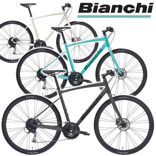 クロスバイク ビアンキ 自転車 BIANCHI C-SPORT2 油圧ディスクブレーキ イタリアブラ...