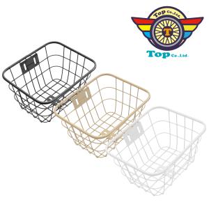 子供自転車用スチール 前かご フロントバスケット 取り付けネジ