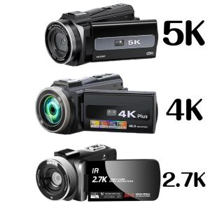 ビデオカメラ 5K 4K 2.7K 4800万...の詳細画像2