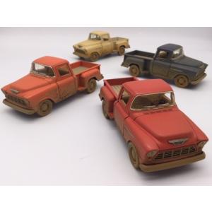 ミニカー 1台売り 1/32 1955 シボレー ステップサイド ピックアップ ウェザリングバージョ...