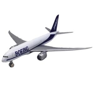 ボーイング 787　ダイキャストメタル製　模型　スタンド付き　ミニチュア　飛行機 旅客機　箱入り　プ...