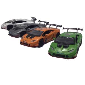 ミニカー お得な4色コンプリートセット 1/36 ランボルギーニ ウラカン LP620-2 ブランパ...
