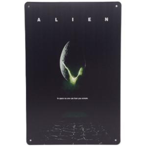 送料無料 映画 パルプフィクション ポスター 茶色 金属製 メタルサイン