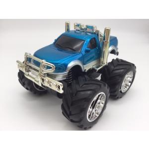 ミニカー モンスタートラック ビッグフット 青 アメリカントラック