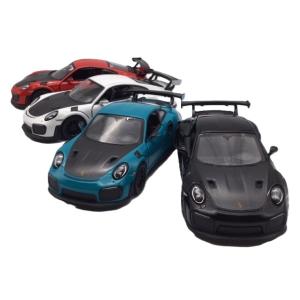 ポルシェ911 GT 2 ミニカー 3台セット、イエロー、ブルー、シルバー、 ポルシェ911 GT 2 ミニカー 3台セット、イエロー、ブルー、シルバー