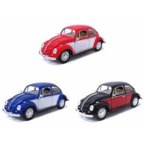 1台売り 1/24 ワーゲン ビートル 2トーンカラー 6ボルトタイプ ミニカー フォルクスワーゲン VOLKSWAGEN BEETLE VW TYPE1 空冷 模型｜lovelybeetlegarage