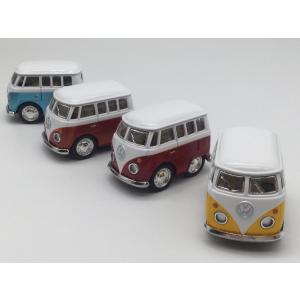 ダイキャスト ミニカー ワーゲン 1962 VW クラシカルバス with