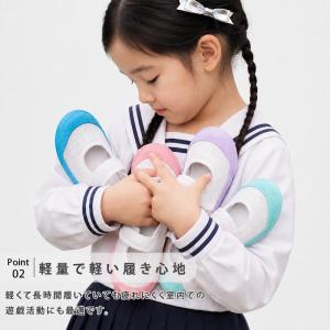 送料無料 キッズ 上履き 上靴 メッシュ 子供...の詳細画像3