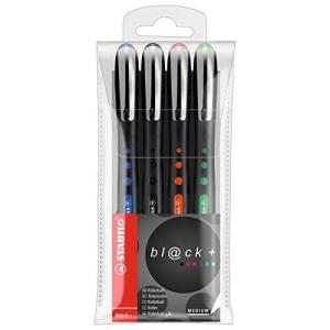 STABILO バイオニックワーカー bl@ck 0.5mm 4色セット 1018-4