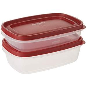 ラバーメイド Rubbermaidイージーファインドリッド 1.3L+2.0L 2個セット 保存容器 BPAフリー 2049351