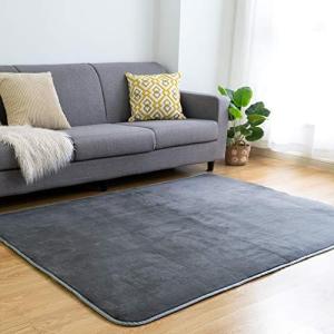 VK Living カーペット ラグ 洗える 滑り止め付 防ダニ 抗菌 防臭 135×185cm 約1 5畳 12色選べる 1年中使えるタイプ ふ