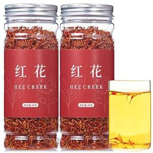 煕渓 紅花 花80g 40g*2 花茶 漢方 薬膳の食材 純天然 自然栽培 無添加 無硫黄
