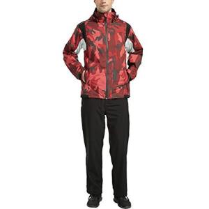 アオキ aoki outdoor レインウェア レインスーツ 上下セット ゴルフウェア ウィンドブレーカー マウンテンパーカー 防水 メンズ  カッパ 透湿 防水 防風 軽量