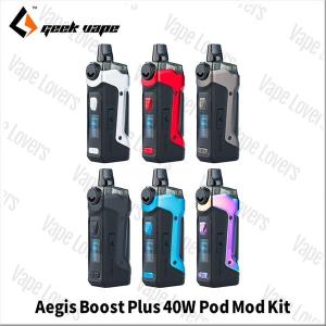VAPE スターターキット 電子タバコ Geekvape Aegis Boost Plus Kit 40w ギークべイプ イージス ブースト プラス