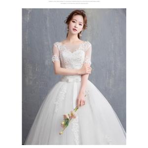 ウェディングドレス♪高級ウエディングドレス格安.激安お花嫁ドレス結婚式/二次会/パーディ-//花嫁♪