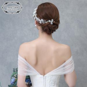 ヘッドドレス 花嫁 結婚式 ナチュラル シンプ...の詳細画像4