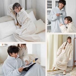 着る毛布 グルーニー 着る寝袋 ロング 毛布 ...の詳細画像2