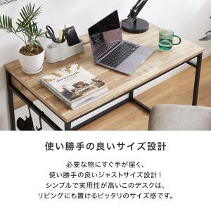 パソコンデスク デスク 幅98cm ワークデス...の詳細画像4